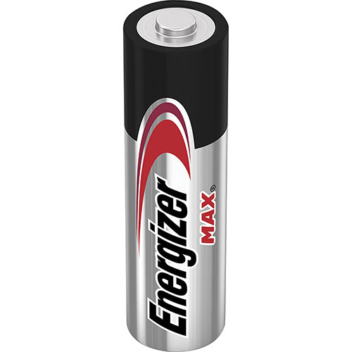 Energizer MAX AA Alkaline Batteries, 1.5 V, 4/Pack, 6 Packs/Box