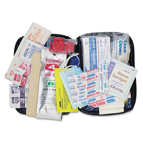 Physicians Care Soft-Sided First Aid and Emergency Kit, 105 Pieces/Kit