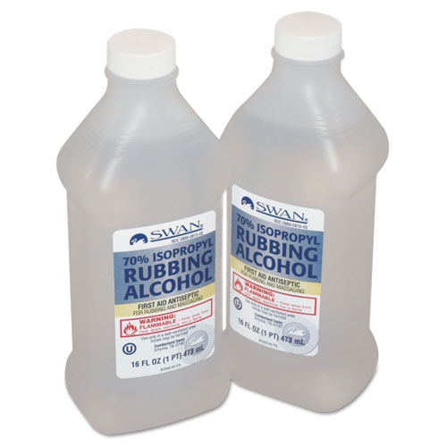 Physicians Care First Aid Kit Rubbing Alcohol, Isopropyl Alcohol, 16 oz Bottle