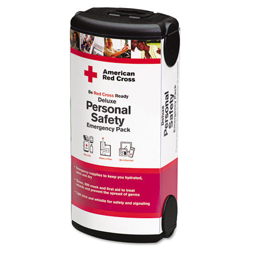 First Aid Only American Red Cross Personal Safety Pack for One Person, Nylon Backpack