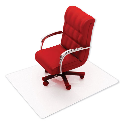 Floortex Cleartex Ultimat XXL Polycarbonate Chair Mat for Hard Floors, 60 x 60, Clear