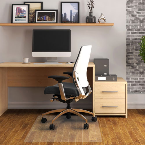 Floortex ClearTex Advantagemat Phthalate Free PVC Chair Mat for Hard Floors, 48 x 60
