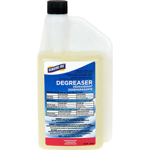 Genuine Joe Degreaser, Concentrated, 32 oz, 6/CT