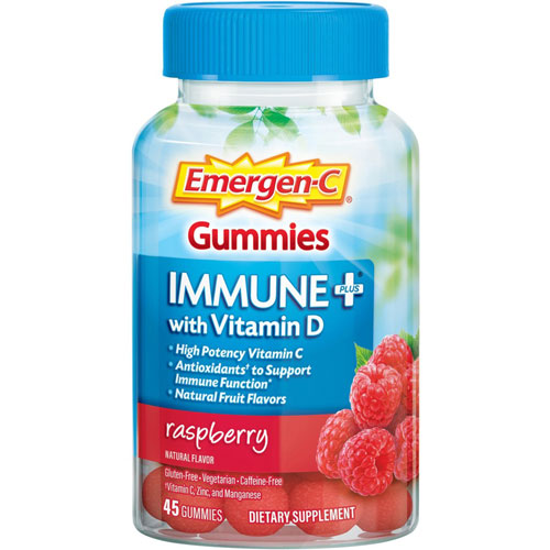 GlaxoSmithKline Immune Plus Gummies - For Immune Support - Raspberry - 1 / Each