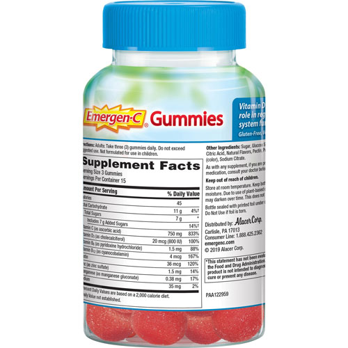 GlaxoSmithKline Immune Plus Gummies - For Immune Support - Raspberry - 1 / Each