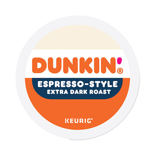 Dunkin' Donuts K-Cup Pods, Espresso, 22/Box