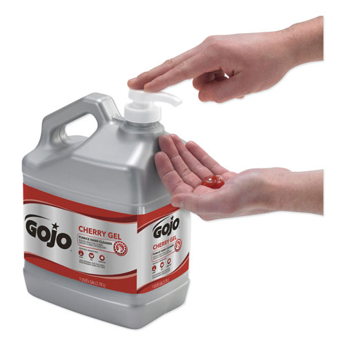 Gojo Cherry Gel Pumice Hand Cleaner, 1gal Bottle, 2/Carton