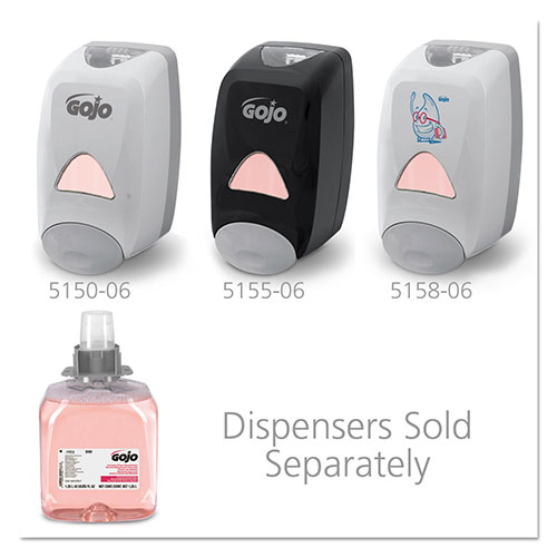 Gojo FMX-12 Luxury Foam Hand Wash, Cranberry, FMX-12 Dispenser, 1250mL Pump