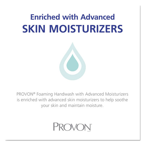 Provon Foam Handwash w/Advanced Moisturizers, Refreshing Cranberry, 1200mL Refill, 2/Carton