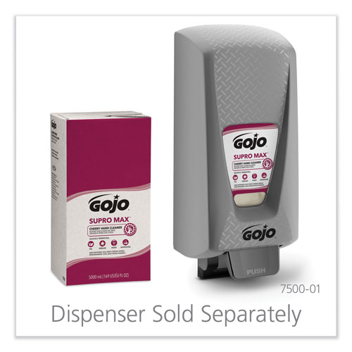Gojo SUPRO MAX Hand Cleaner, Cherry, 5000mL Refill, 2/Carton