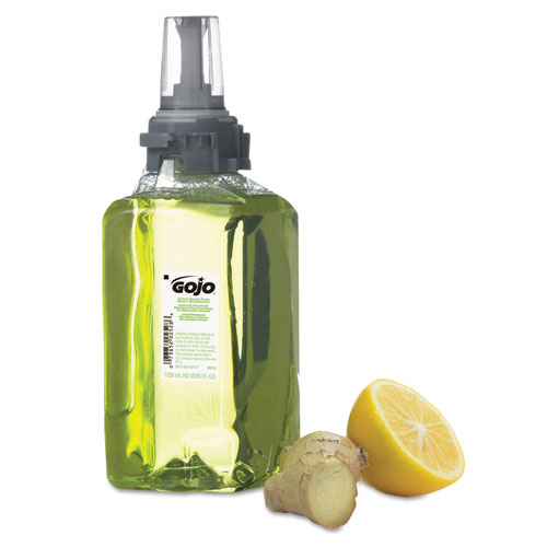 Gojo ADX-12 Refills, Citrus Floral/Ginger, 1250mL Bottle, 3/Carton