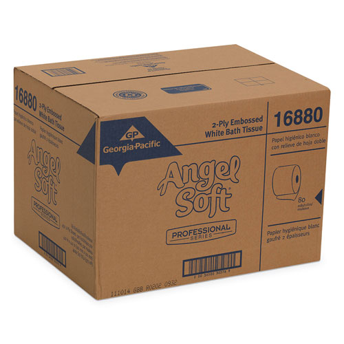 Angel Soft Angel Soft ps Premium Bathroom Tissue, 450 Sheets/Roll, 80 Rolls/Carton