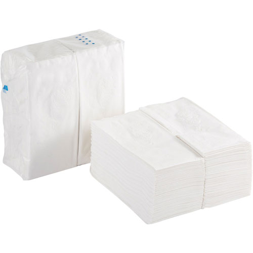 Dixie 1/8-Fold Dinner Napkin, 2-Ply, 16 x 15, White, 3,024/Carton