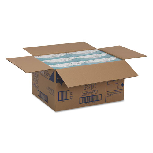Angel Soft Professional Series® Premium 2-Ply Facial Tissue, Flat Box, 48580, 100 Sheets/Box, 30 Boxes/Case