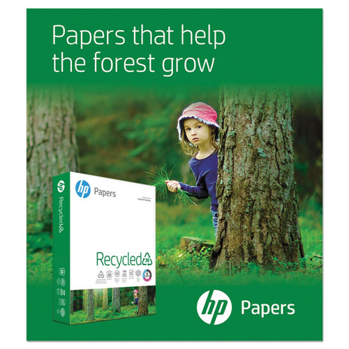 HP Recycle30 Paper, 92 Bright, 20lb, 8-1/2 x 11, White, 500/RM, 10 RM/CT
