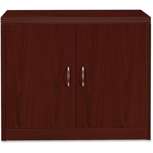 Hon 11500 Series Valido Storage Cabinet with Doors, Mahogany