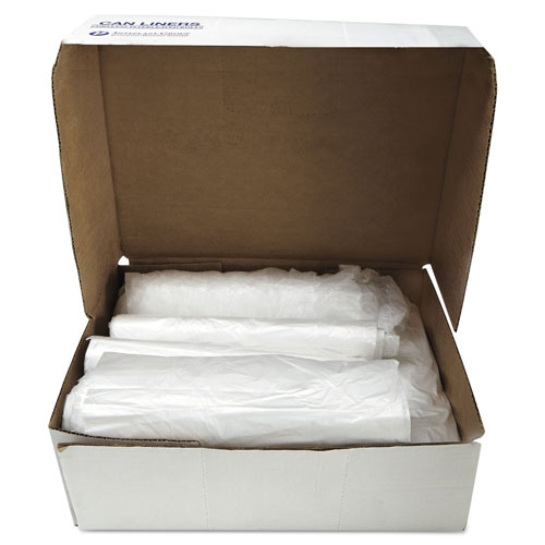InteplastPitt High-Density Commercial Can Liners, 60 gal, 16 microns, 43