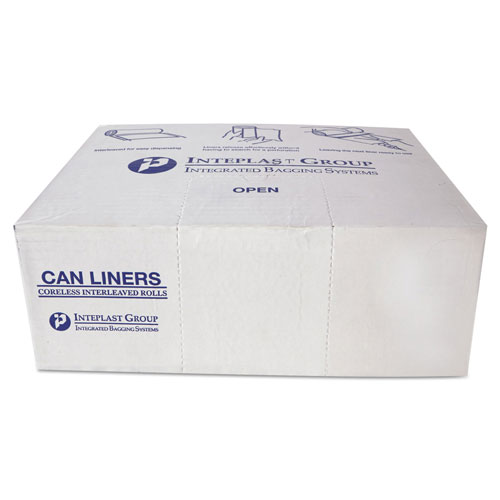 InteplastPitt High-Density Commercial Can Liners, 60 gal, 16 microns, 43