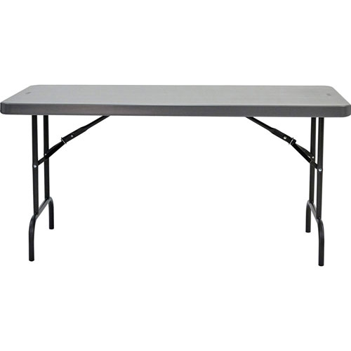Iceberg IndestrucTable Commercial Folding Table - Charcoal - 60" x 30"