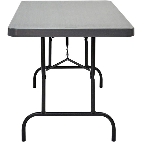 Iceberg IndestrucTable Commercial Folding Table - Charcoal - 60