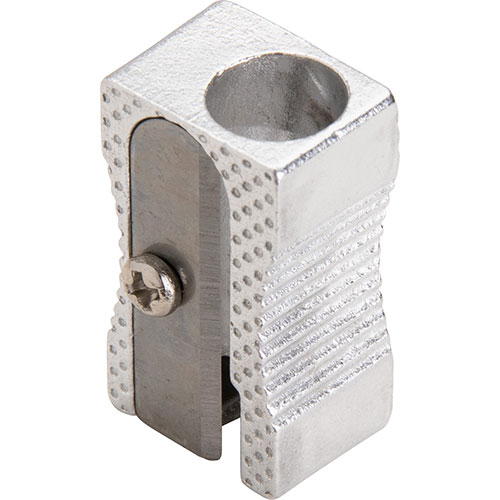 Integra Aluminum Pocket Sharpener, Steel, Silver