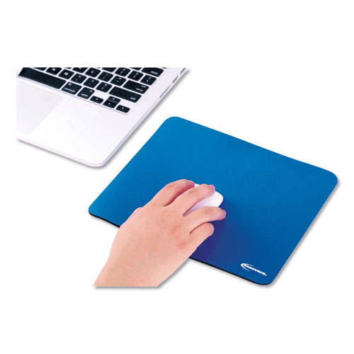 Innovera Latex-Free Mouse Pad, Blue