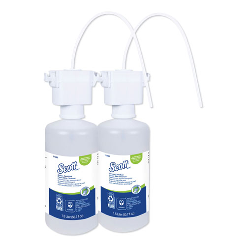 Kleenex Essential Green Certified Foam Skin Cleanser, 1500 mL Refill, 2/Carton