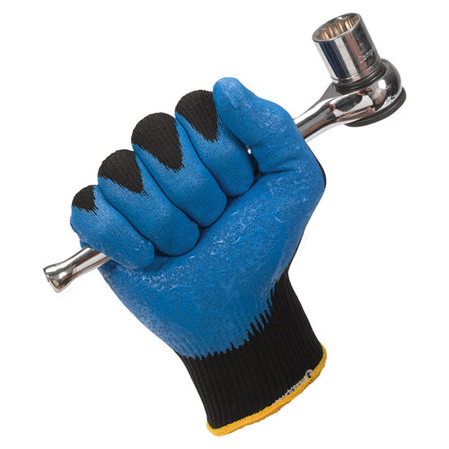 KleenGuard™ G40 Foam Nitrile Coated Gloves, Oil, Grease, Abrasion Protection, Nitrile Coating, 10 Size Number, X-Large