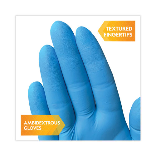 KleenGuard™ G10 2PRO Nitrile Gloves, Blue, X-Large, 900/Carton