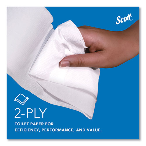 Scott® Essential 100% Recycled Fiber Jumbo Roll Bathroom Tissue