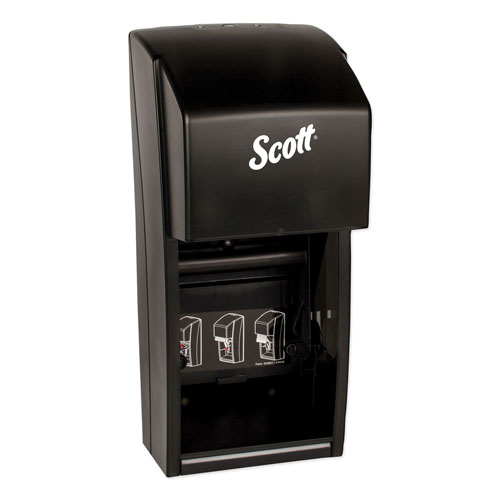 Scott® Essential SRB Tissue Dispenser, 6 6/10 x 6 x 13 6/10, Plastic, Smoke