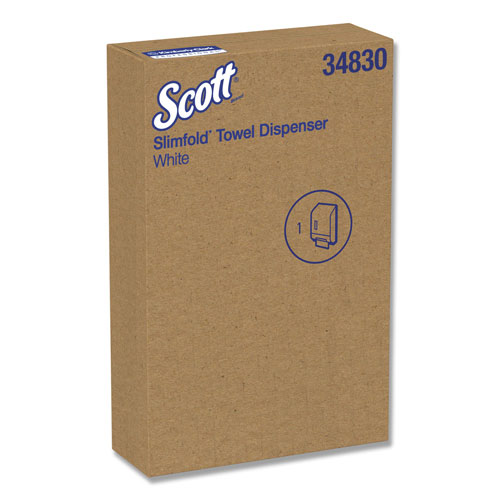 Scott® Control Slimfold Towel Dispenser, 9.88 x 2.88 x 13.75, White