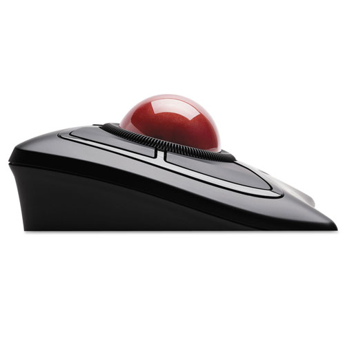 Kensington Expert Mouse Wireless Trackball, 2.4 GHz Frequency/30 ft Wireless Range, Left/Right Hand Use, Black