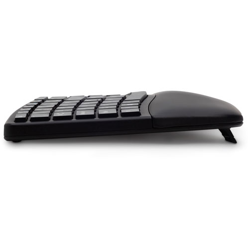 Kensington Pro Fit Ergo Wireless Keyboard/Mouse - Wireless Bluetooth/RF Wireless Bluetooth/RF - 5 Button - Compatible with Computer - 1 Pack