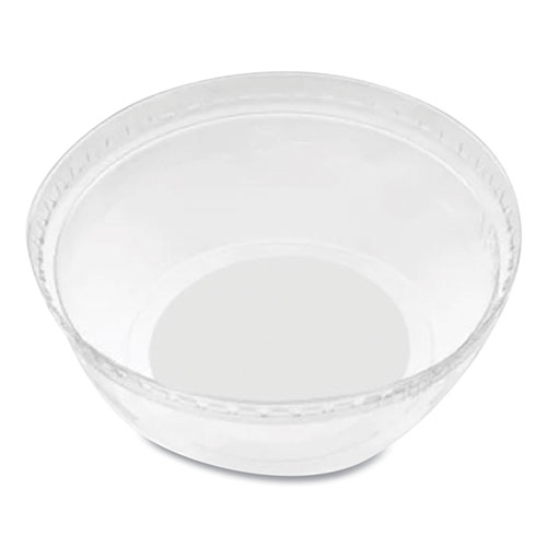 Karat® PET Lids, Wide Opening Dome, Fits 12 oz to 24 oz Cold Cups, Clear, 1,000/Carton