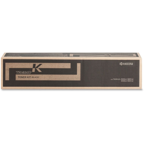 Kyocera Toner Cartridge, 25,000 Page Yield, Black