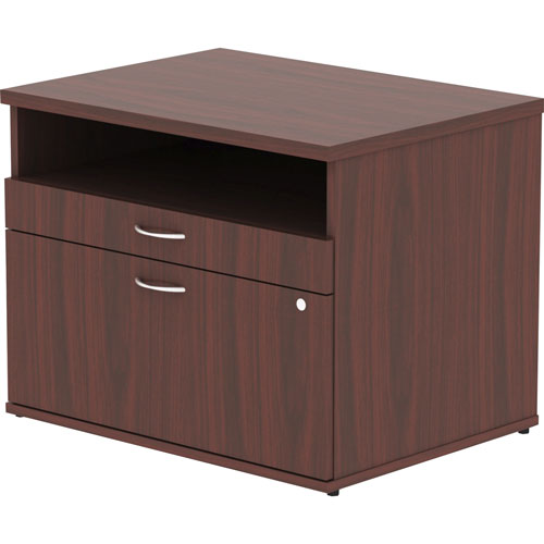 Lorell File Cabinet Credenza, Open Shelf, 29-1/2