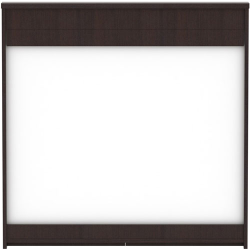 Lorell Dry-erase Whiteboard Presentation Cabinet, Hinged Door, Dry Erase Surface, 1 Each, 47.3