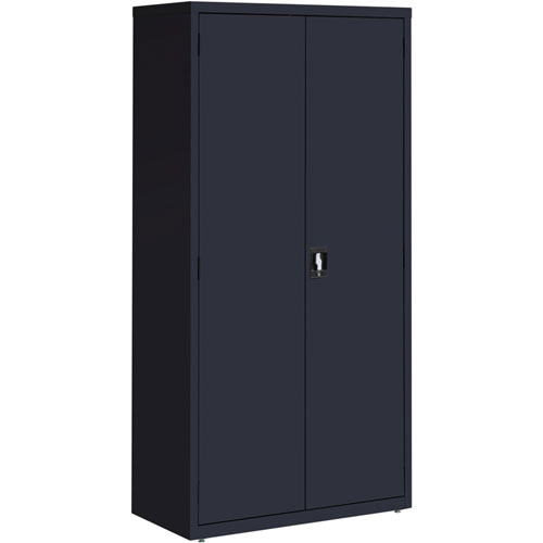 Lorell Storage Cabinet, 36"x18"x72", Black