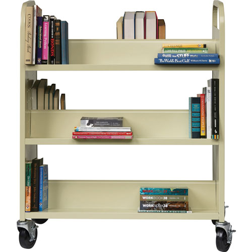 Lorell Double-Sided Booktruck, 39
