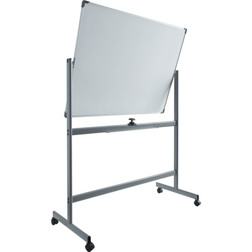 Lorell Whiteboard Easel, Double-Sided, Magnetic, 76