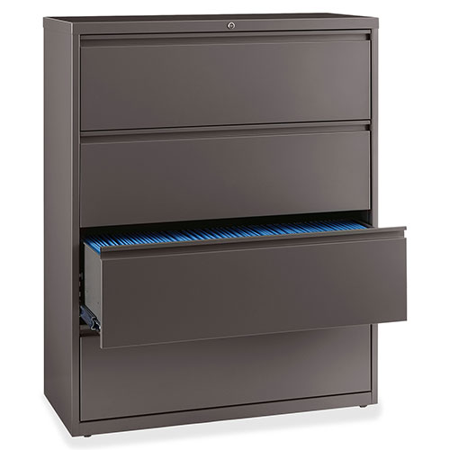 Lorell Lateral File, 4-Drawer, 42
