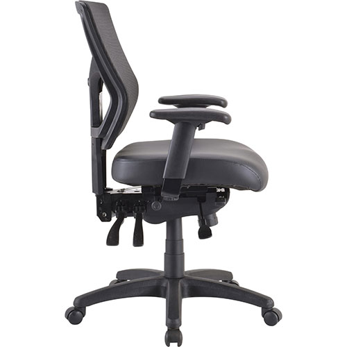 Lorell Seat for Chair Frame, Padded, Leather, 21
