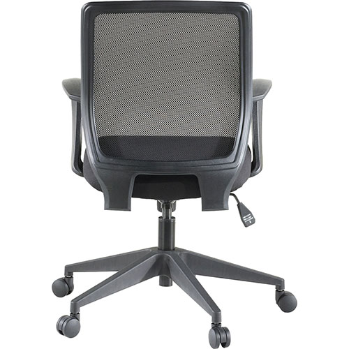 Lorell Executive Mid-back Work Chair, Black