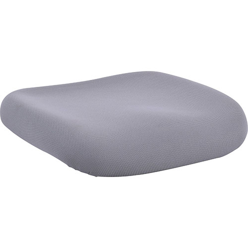 Lorell Seat for Chair Frames, Fabric, 19-7/8"x18-1/8"x2-7/8", Gray
