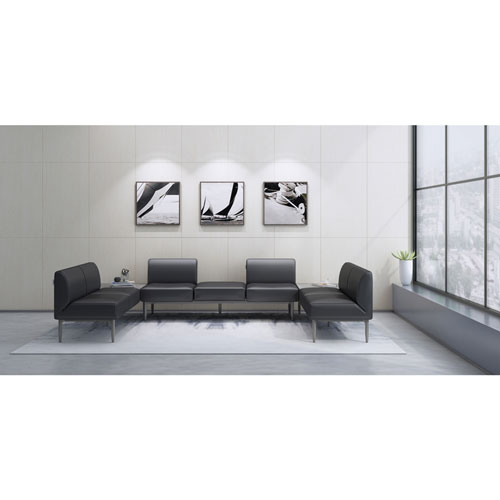 Lorell Contemporary Collection Single Seat Sofa, 25.5