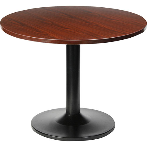 Lorell 87000 Series Conference Table Top, 42"D, Mahogany