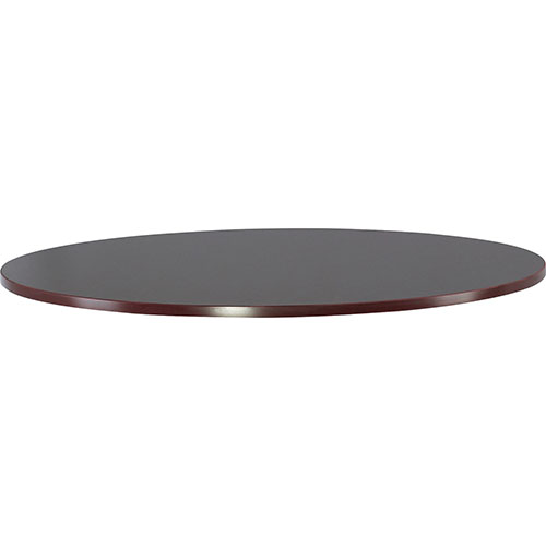Lorell 87000 Series Conference Table Top, 48"D, Mahogany