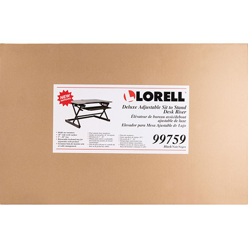 Lorell Sit-To-Stand Desk Riser, 37