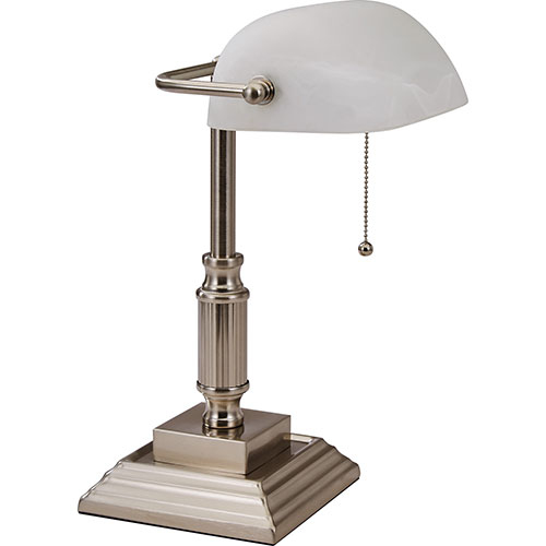 Lorell Banker's Lamp, LED, 10-Watt, 6-1/2